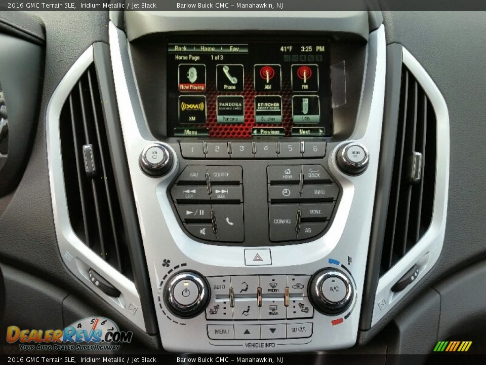2016 GMC Terrain SLE Iridium Metallic / Jet Black Photo #9