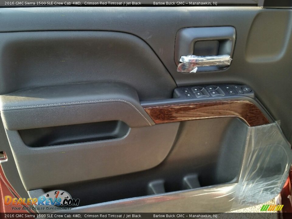 2016 GMC Sierra 1500 SLE Crew Cab 4WD Crimson Red Tintcoat / Jet Black Photo #7