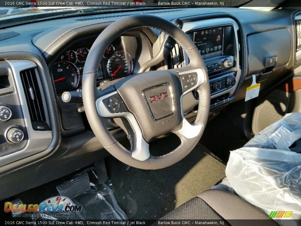 2016 GMC Sierra 1500 SLE Crew Cab 4WD Crimson Red Tintcoat / Jet Black Photo #8