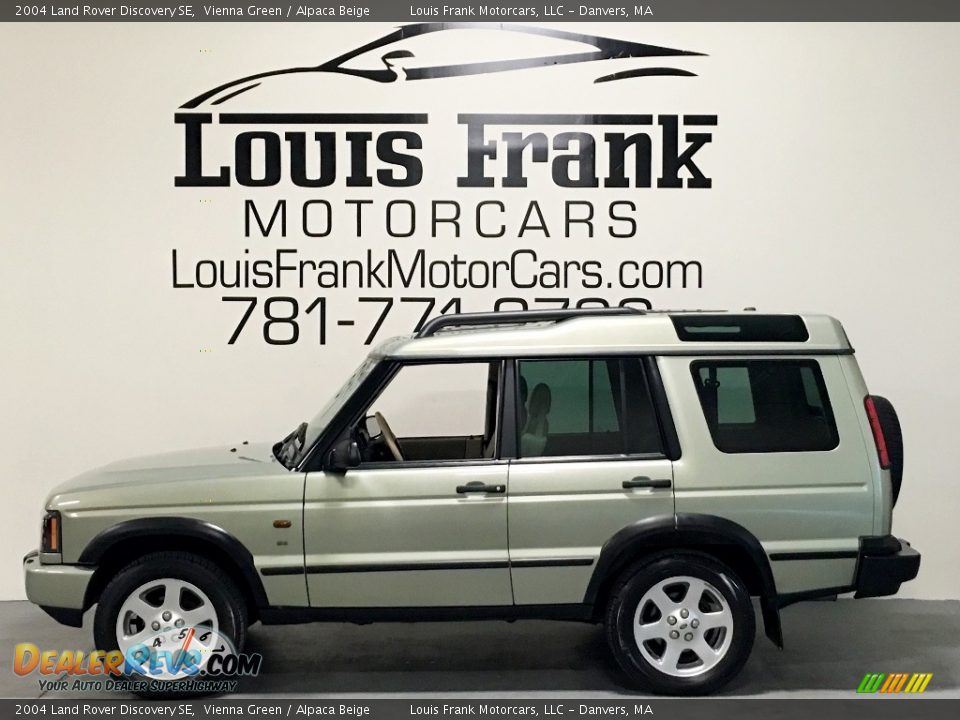 2004 Land Rover Discovery SE Vienna Green / Alpaca Beige Photo #1