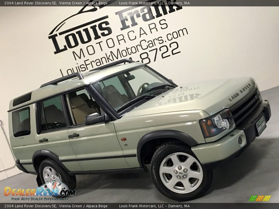2004 Land Rover Discovery SE Vienna Green / Alpaca Beige Photo #2