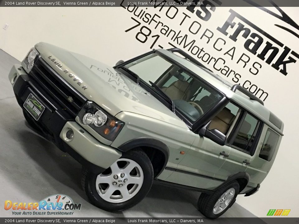 2004 Land Rover Discovery SE Vienna Green / Alpaca Beige Photo #4
