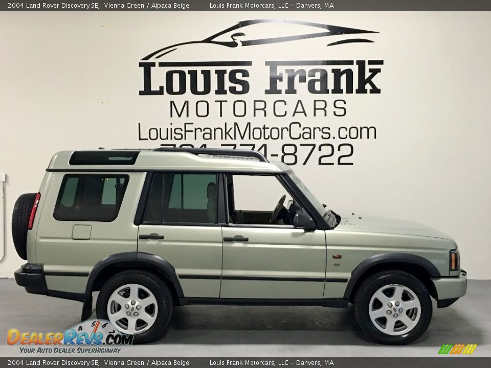 2004 Land Rover Discovery SE Vienna Green / Alpaca Beige Photo #6
