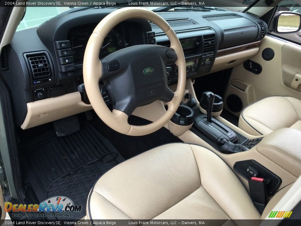 2004 Land Rover Discovery SE Vienna Green / Alpaca Beige Photo #9