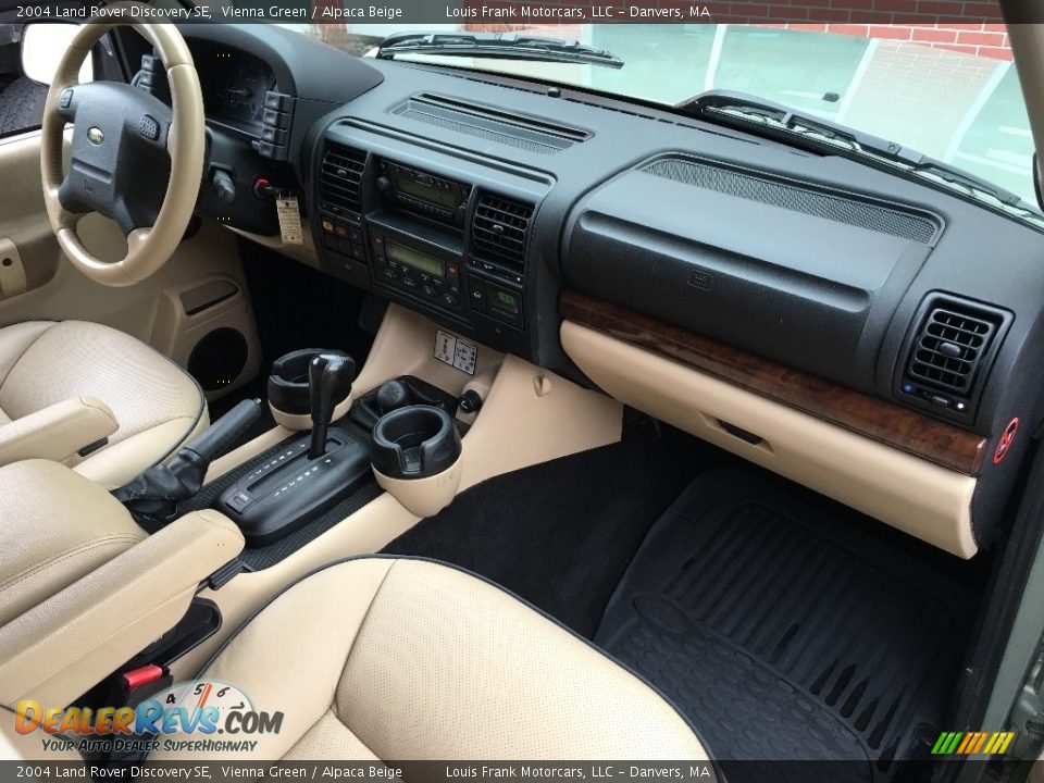2004 Land Rover Discovery SE Vienna Green / Alpaca Beige Photo #11