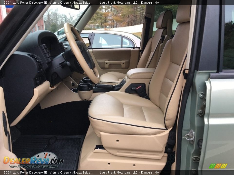 2004 Land Rover Discovery SE Vienna Green / Alpaca Beige Photo #12