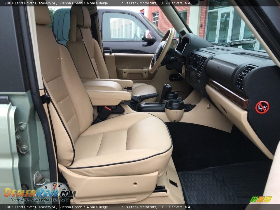 2004 Land Rover Discovery SE Vienna Green / Alpaca Beige Photo #13