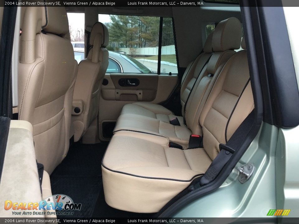 2004 Land Rover Discovery SE Vienna Green / Alpaca Beige Photo #14