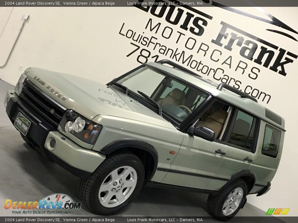 2004 Land Rover Discovery SE Vienna Green / Alpaca Beige Photo #16