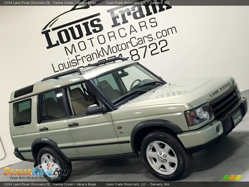 2004 Land Rover Discovery SE Vienna Green / Alpaca Beige Photo #17