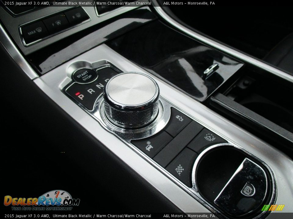 2015 Jaguar XF 3.0 AWD Ultimate Black Metallic / Warm Charcoal/Warm Charcoal Photo #15