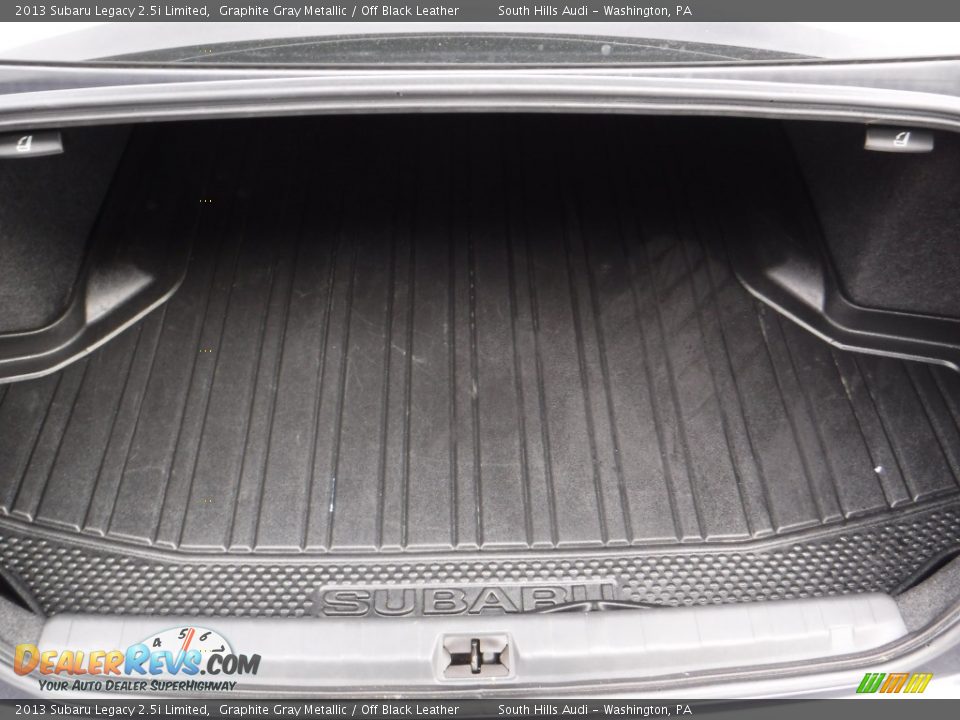 2013 Subaru Legacy 2.5i Limited Graphite Gray Metallic / Off Black Leather Photo #30