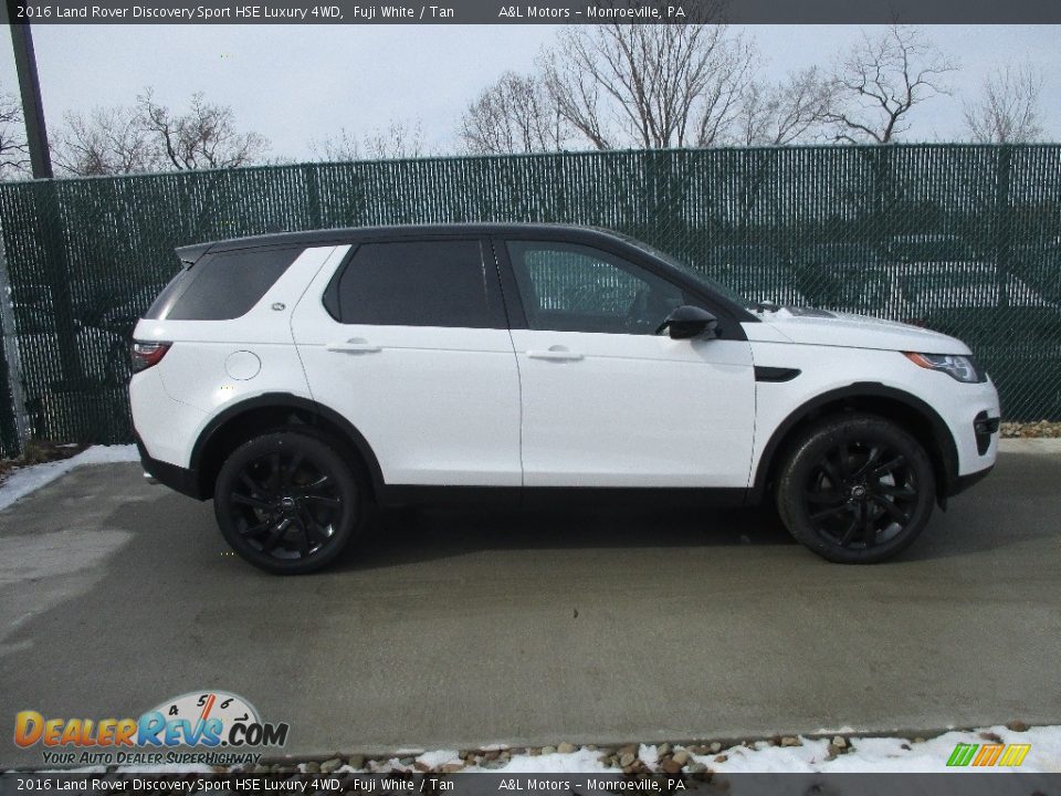 2016 Land Rover Discovery Sport HSE Luxury 4WD Fuji White / Tan Photo #2