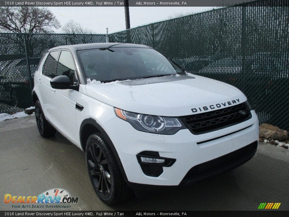 2016 Land Rover Discovery Sport HSE Luxury 4WD Fuji White / Tan Photo #5