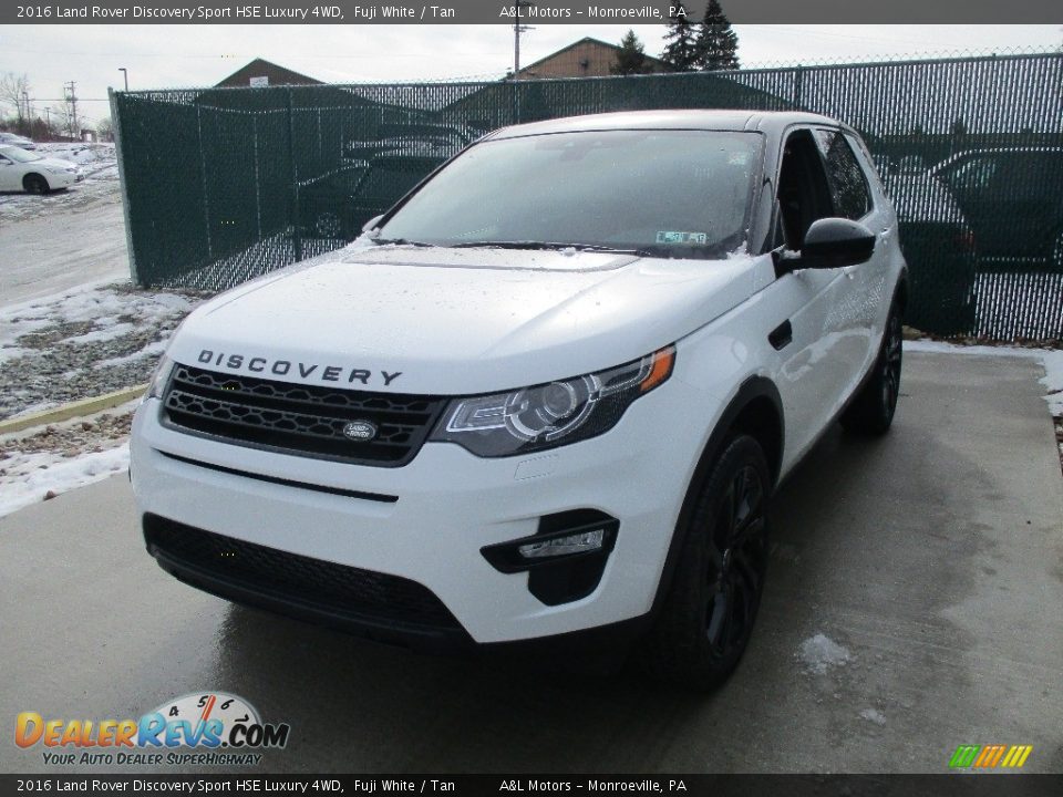 2016 Land Rover Discovery Sport HSE Luxury 4WD Fuji White / Tan Photo #7
