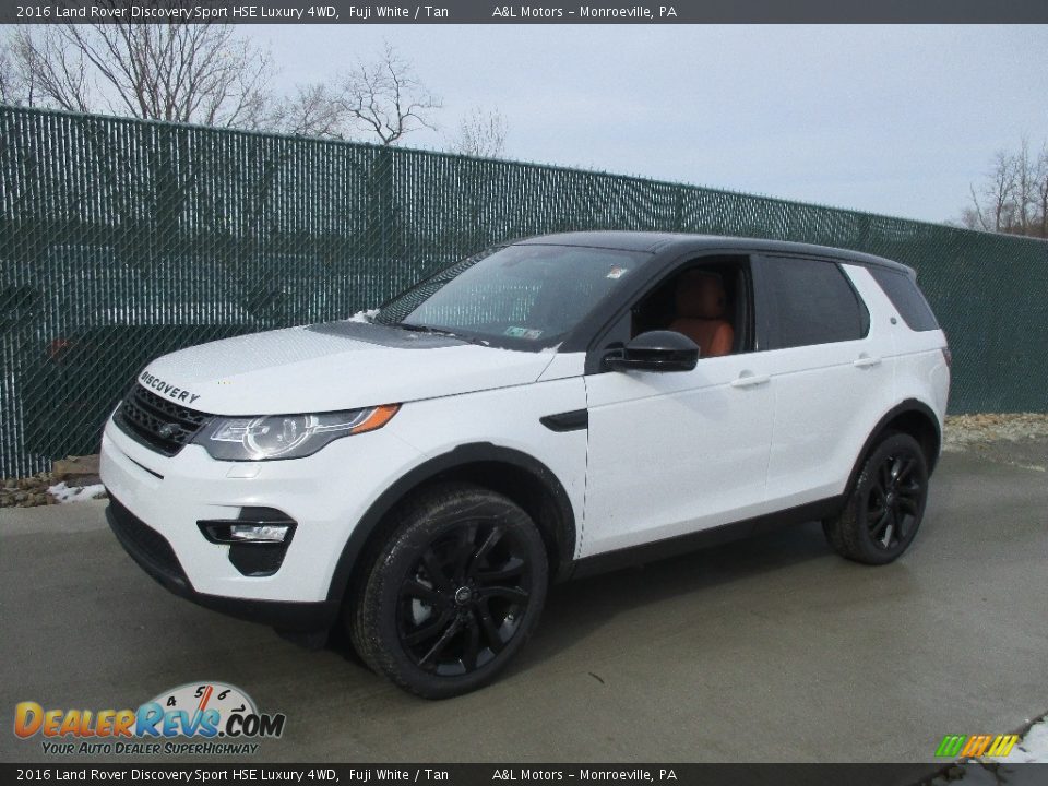 2016 Land Rover Discovery Sport HSE Luxury 4WD Fuji White / Tan Photo #8