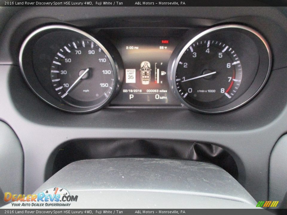 2016 Land Rover Discovery Sport HSE Luxury 4WD Fuji White / Tan Photo #20
