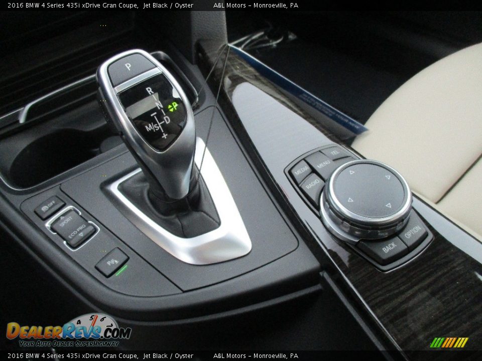 2016 BMW 4 Series 435i xDrive Gran Coupe Jet Black / Oyster Photo #17