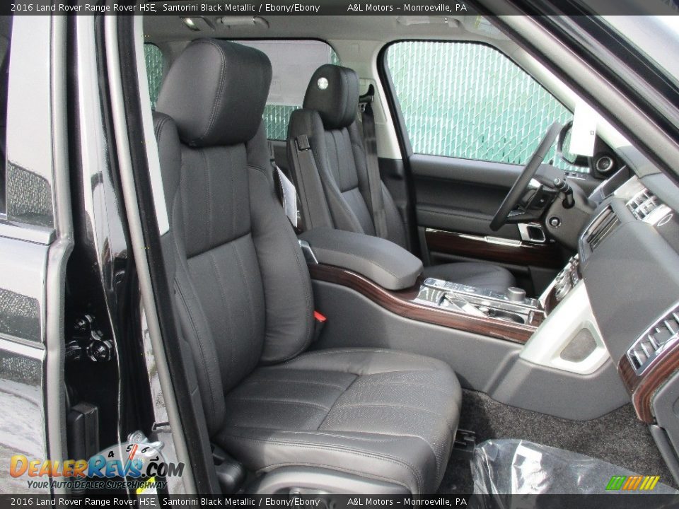 Front Seat of 2016 Land Rover Range Rover HSE Photo #12