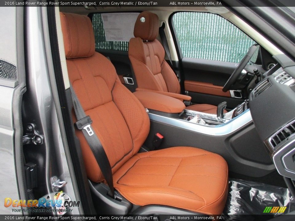 Front Seat of 2016 Land Rover Range Rover Sport Supercharged Photo #12