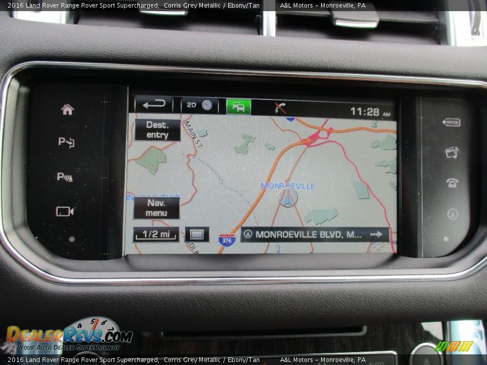 Navigation of 2016 Land Rover Range Rover Sport Supercharged Photo #17