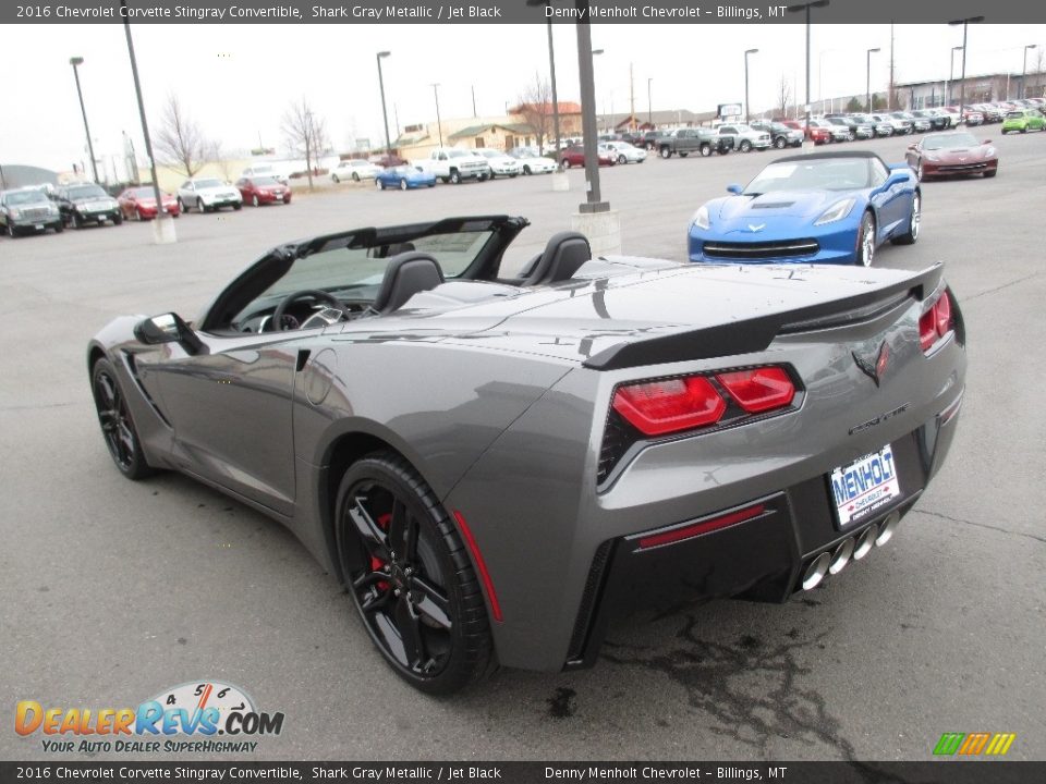 2016 Chevrolet Corvette Stingray Convertible Shark Gray Metallic / Jet Black Photo #5