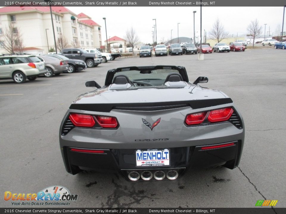 2016 Chevrolet Corvette Stingray Convertible Shark Gray Metallic / Jet Black Photo #6