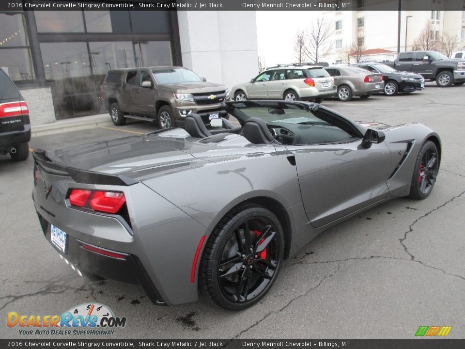 2016 Chevrolet Corvette Stingray Convertible Shark Gray Metallic / Jet Black Photo #7
