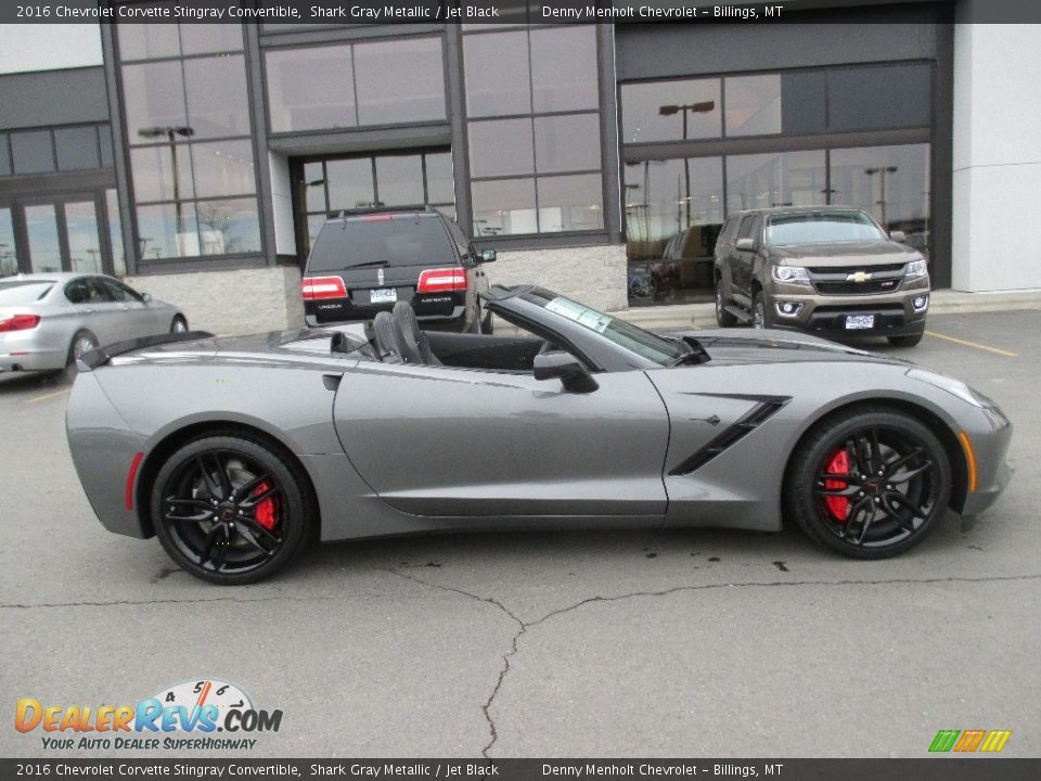 Shark Gray Metallic 2016 Chevrolet Corvette Stingray Convertible Photo #8