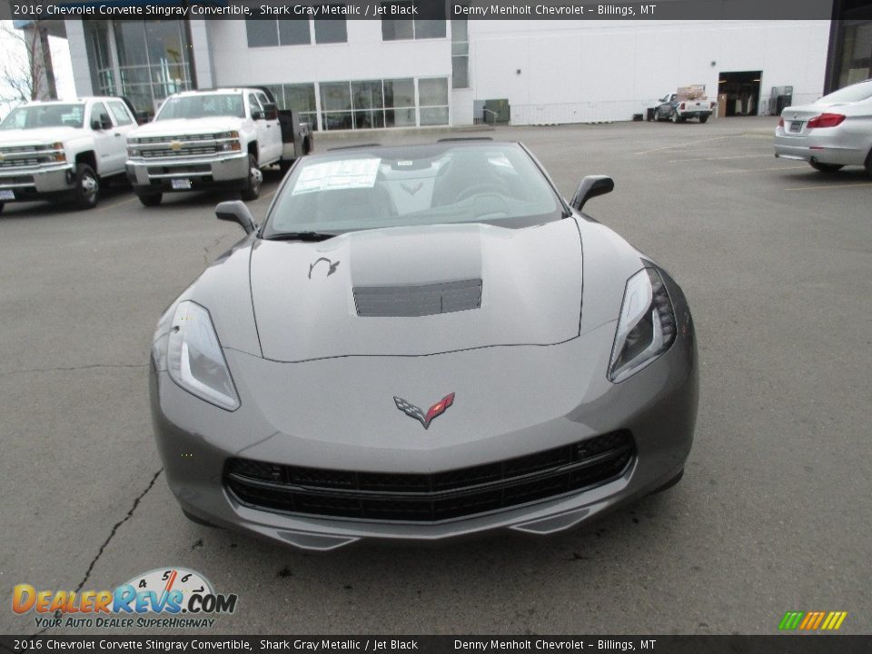 2016 Chevrolet Corvette Stingray Convertible Shark Gray Metallic / Jet Black Photo #9