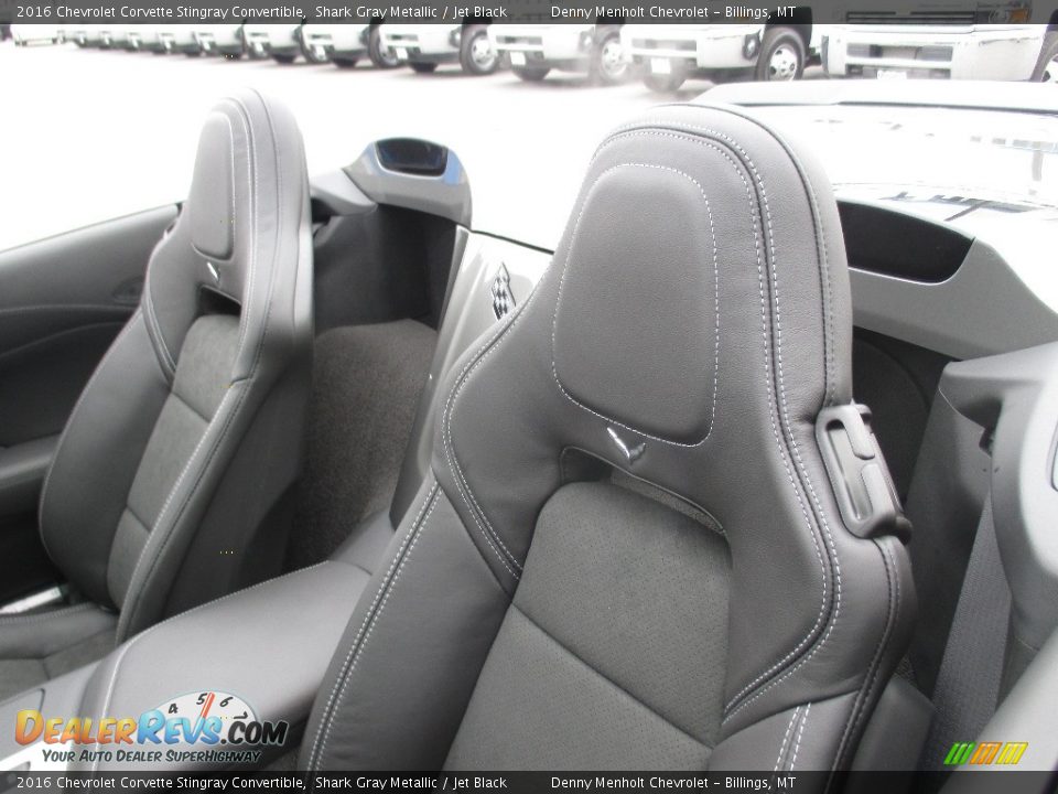 2016 Chevrolet Corvette Stingray Convertible Shark Gray Metallic / Jet Black Photo #10