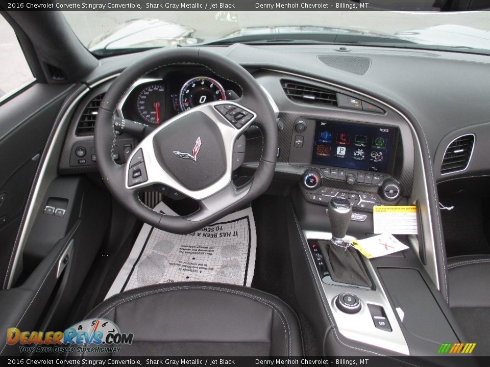 2016 Chevrolet Corvette Stingray Convertible Shark Gray Metallic / Jet Black Photo #11