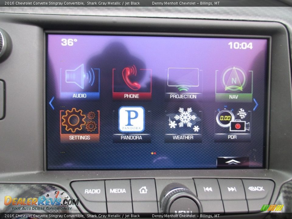 2016 Chevrolet Corvette Stingray Convertible Shark Gray Metallic / Jet Black Photo #12