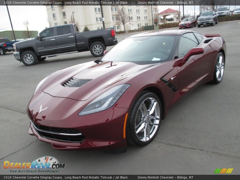2016 Chevrolet Corvette Stingray Coupe Long Beach Red Metallic Tintcoat / Jet Black Photo #2