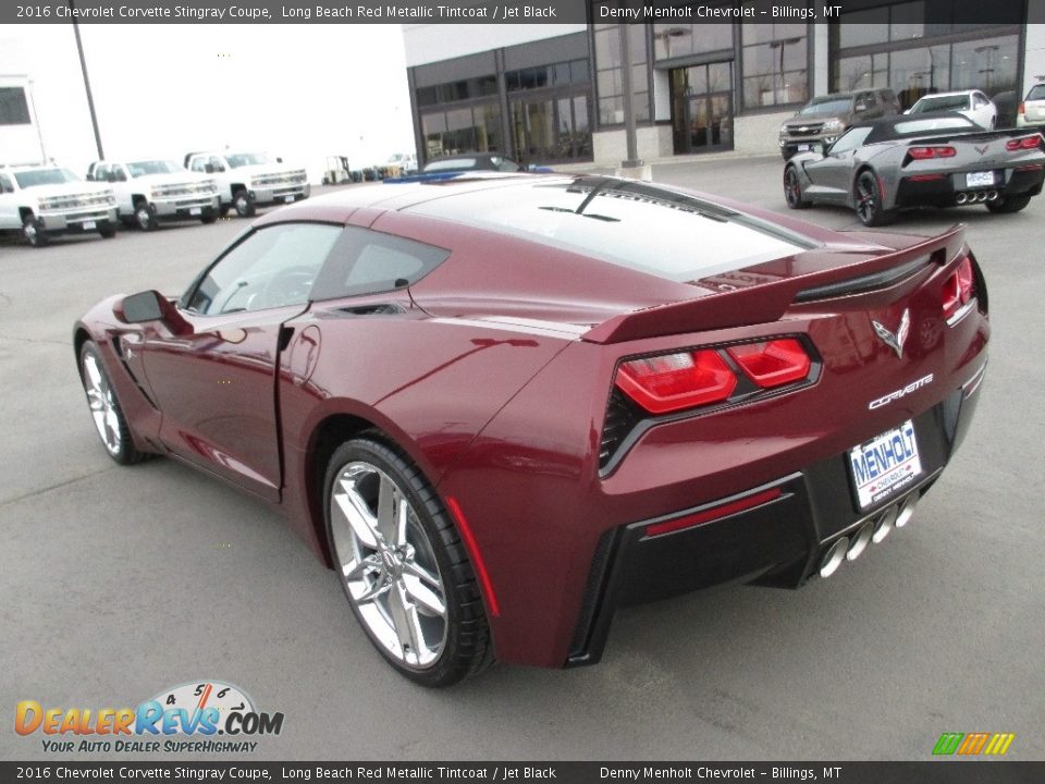 2016 Chevrolet Corvette Stingray Coupe Long Beach Red Metallic Tintcoat / Jet Black Photo #4