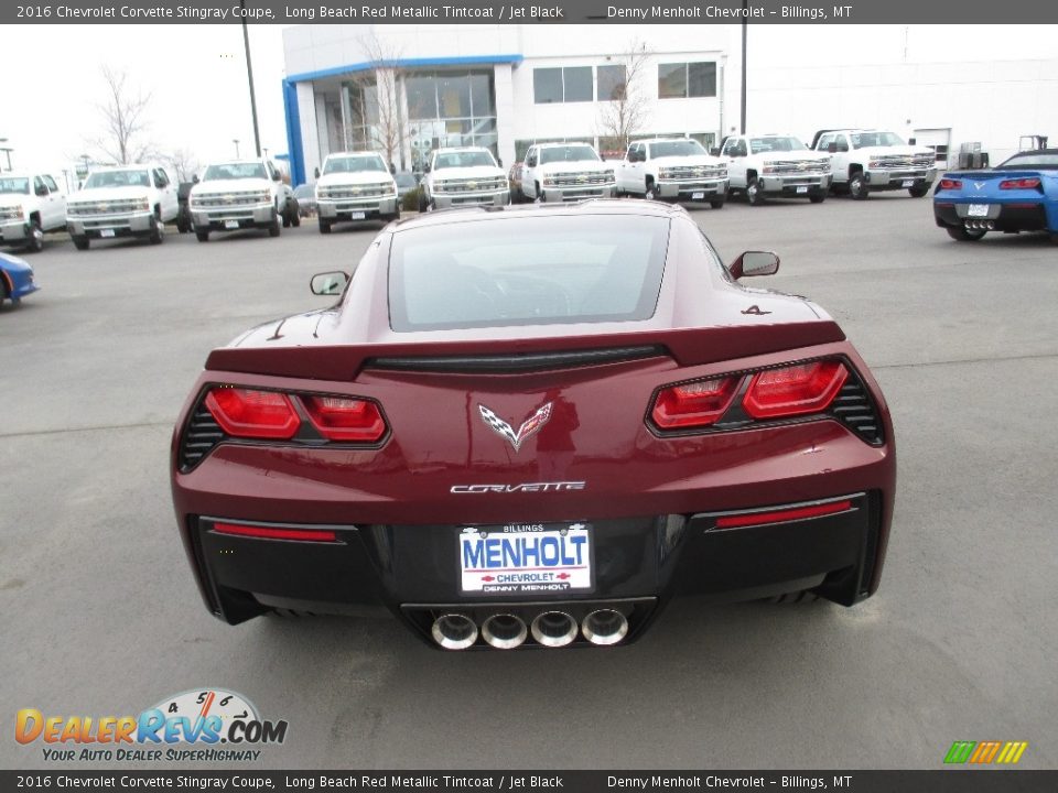 2016 Chevrolet Corvette Stingray Coupe Long Beach Red Metallic Tintcoat / Jet Black Photo #5