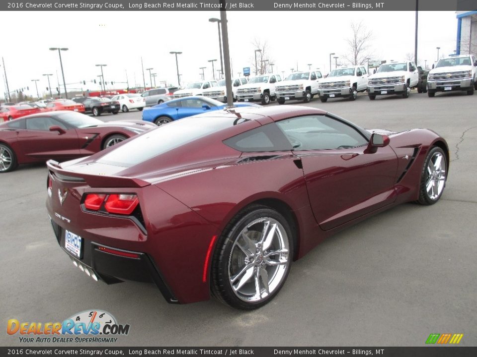 2016 Chevrolet Corvette Stingray Coupe Long Beach Red Metallic Tintcoat / Jet Black Photo #6