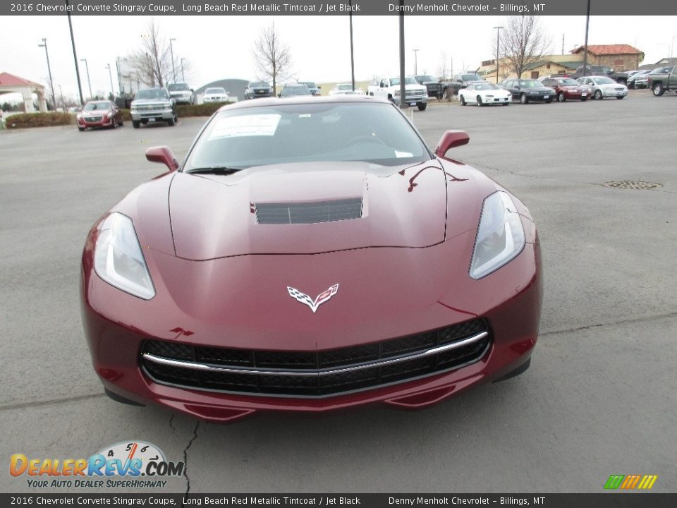 2016 Chevrolet Corvette Stingray Coupe Long Beach Red Metallic Tintcoat / Jet Black Photo #8