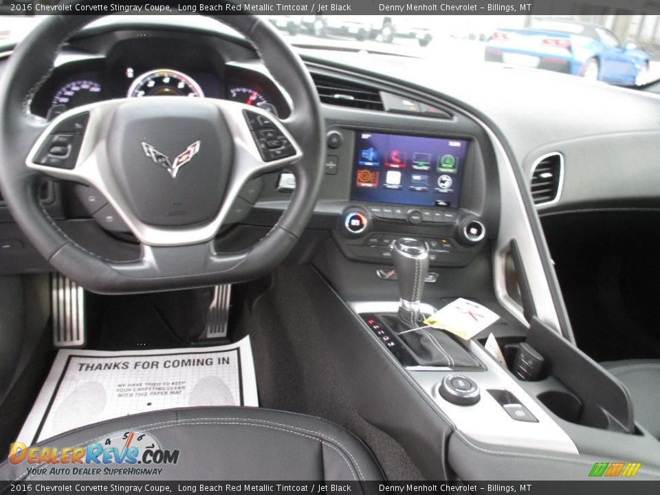 2016 Chevrolet Corvette Stingray Coupe Long Beach Red Metallic Tintcoat / Jet Black Photo #10