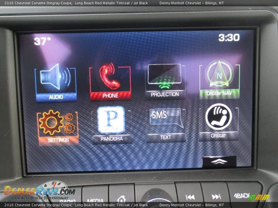 2016 Chevrolet Corvette Stingray Coupe Long Beach Red Metallic Tintcoat / Jet Black Photo #11