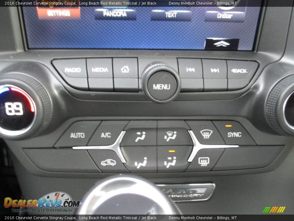 2016 Chevrolet Corvette Stingray Coupe Long Beach Red Metallic Tintcoat / Jet Black Photo #12