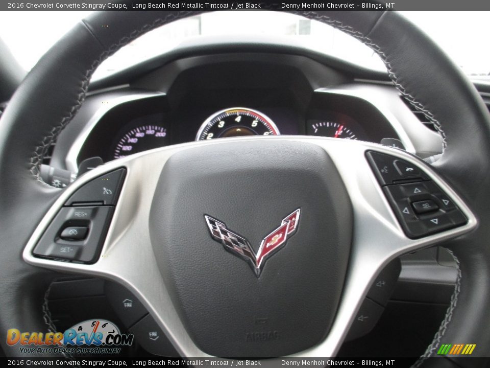 2016 Chevrolet Corvette Stingray Coupe Long Beach Red Metallic Tintcoat / Jet Black Photo #14