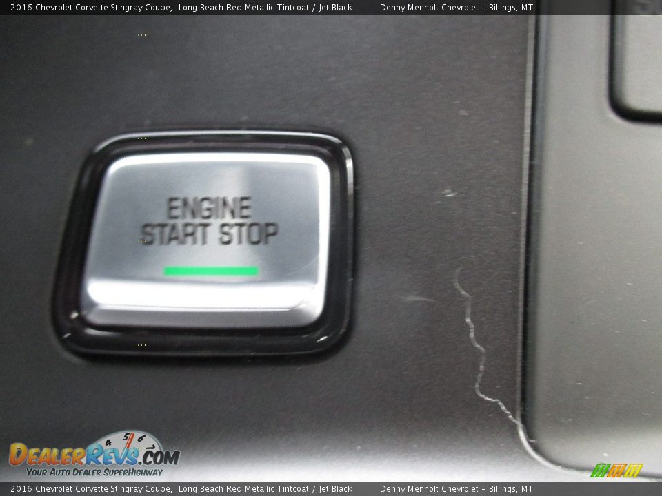 2016 Chevrolet Corvette Stingray Coupe Long Beach Red Metallic Tintcoat / Jet Black Photo #16