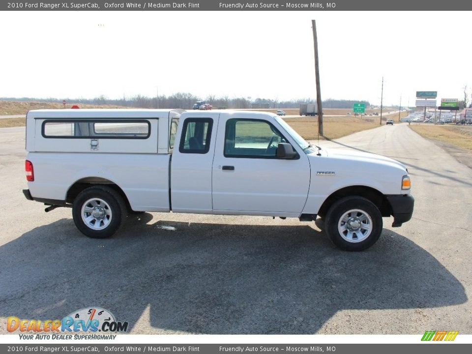 2010 Ford Ranger XL SuperCab Oxford White / Medium Dark Flint Photo #15