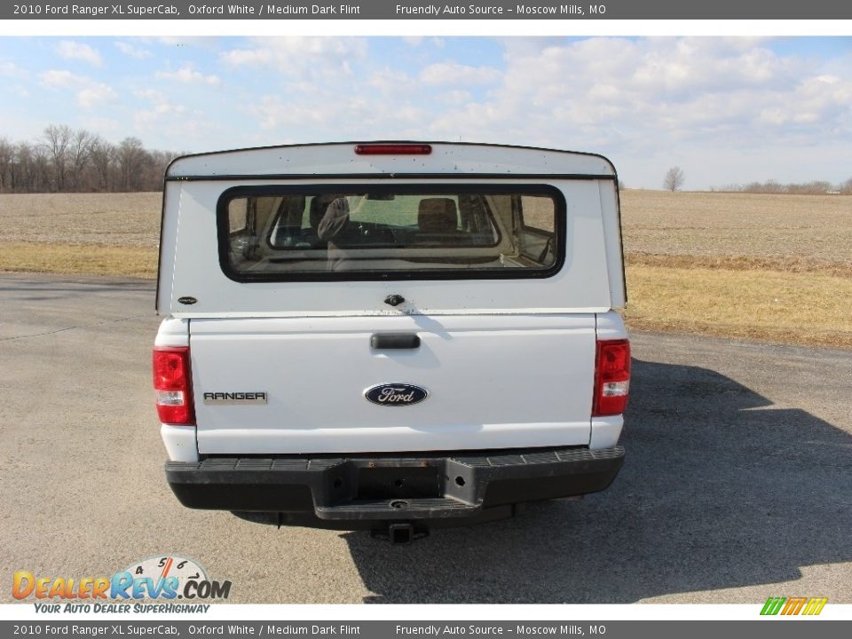 2010 Ford Ranger XL SuperCab Oxford White / Medium Dark Flint Photo #24