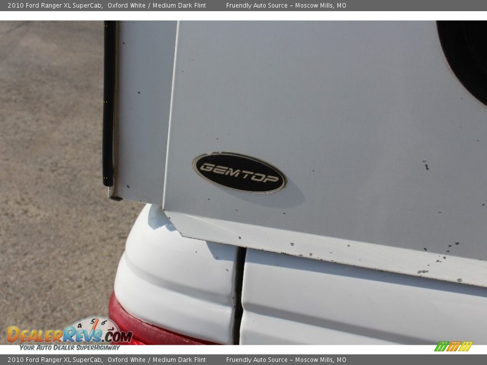 2010 Ford Ranger XL SuperCab Oxford White / Medium Dark Flint Photo #26