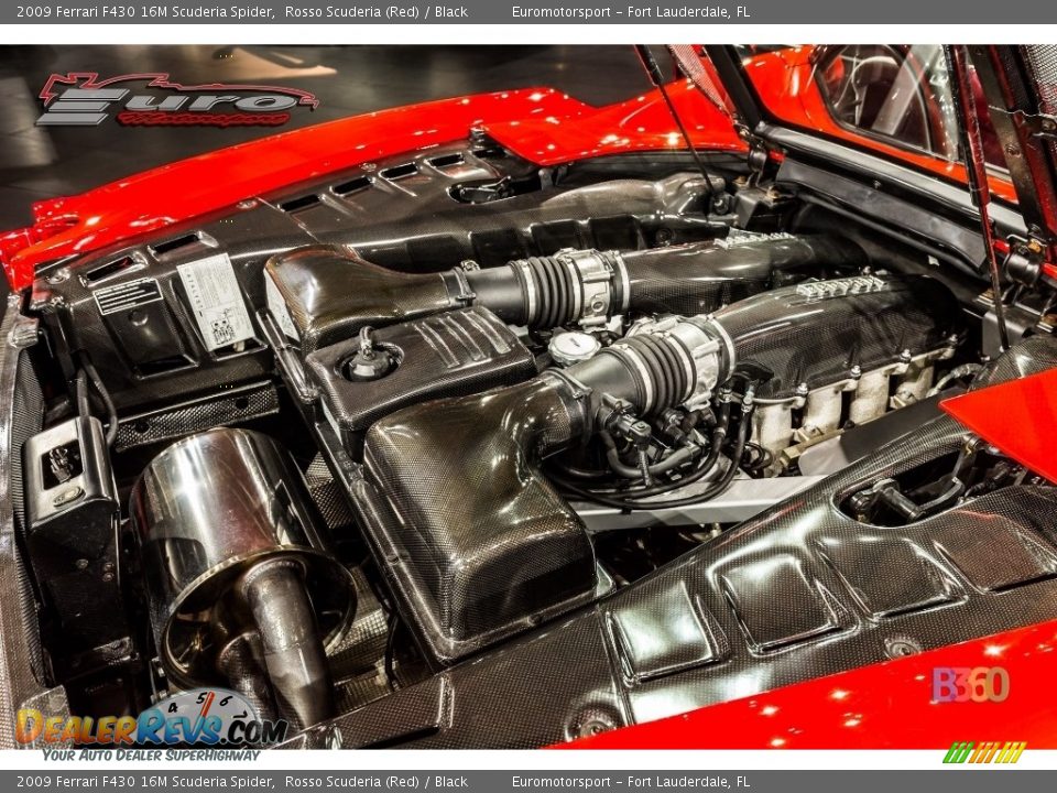 2009 Ferrari F430 16M Scuderia Spider 4.3 Liter DOHC 32-Valve VVT V8 Engine Photo #32