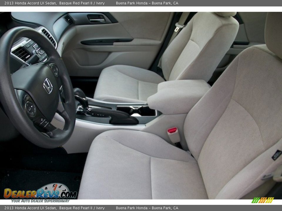 2013 Honda Accord LX Sedan Basque Red Pearl II / Ivory Photo #3
