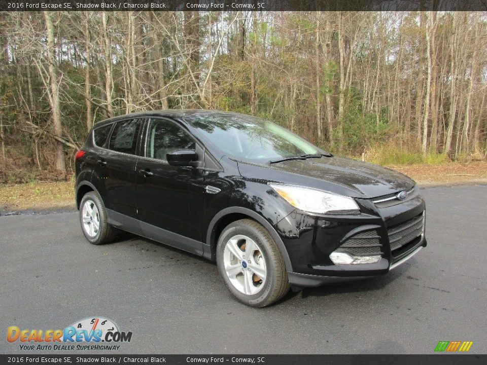 2016 Ford Escape SE Shadow Black / Charcoal Black Photo #1
