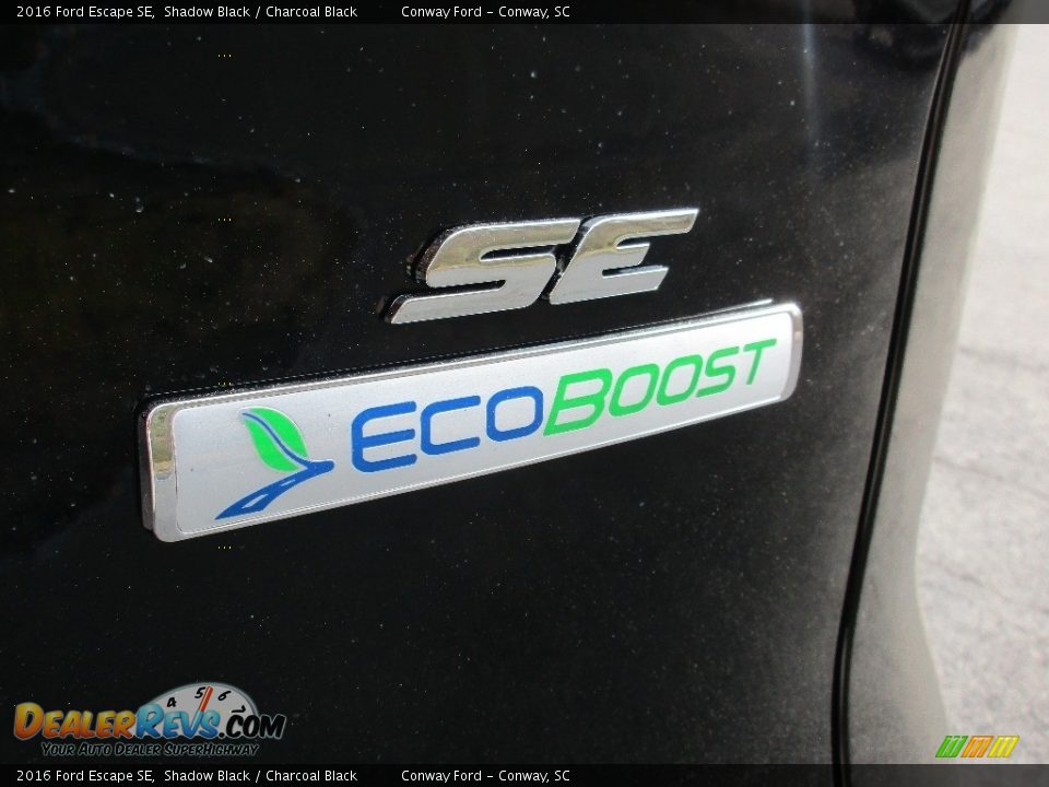 2016 Ford Escape SE Shadow Black / Charcoal Black Photo #5